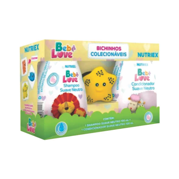 KIT SUAVE NEUTRO BB LOVE SH100MLCOND100M