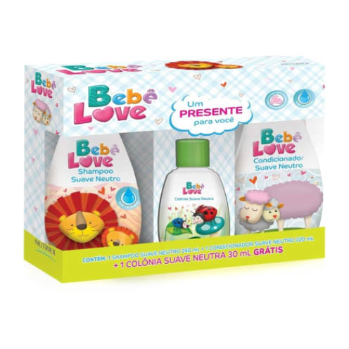 KIT SUAVE NEUT BB LOVE SH240MLCOND220MLC