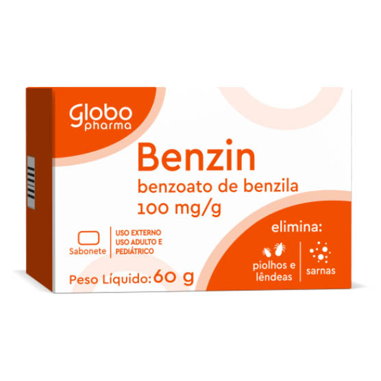 BENZIN SABONETE 100 MG G C 60G
