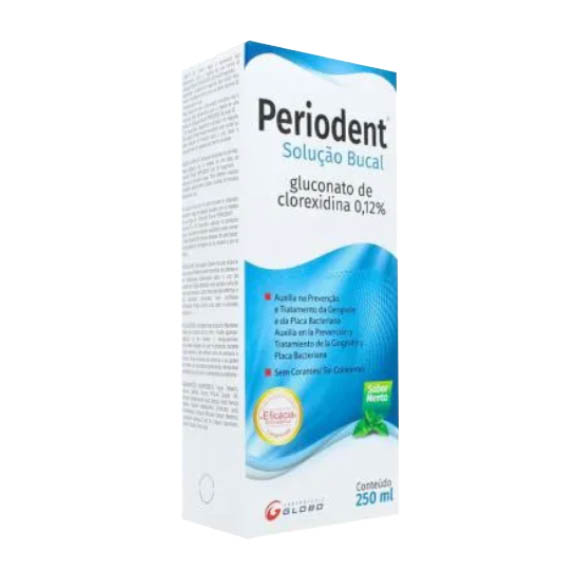 PERIODENT SOL BUCAL 250 ML COM ALCOOL