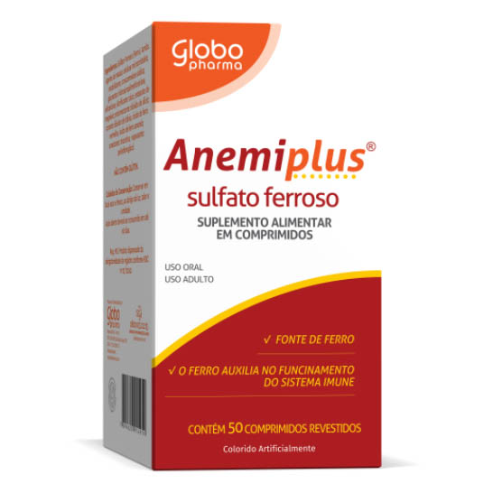 ANEMIPLUS SULFATO FERROSO C 50UN