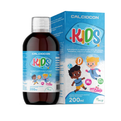 CALCIOCON KIDS  SABOR CEREJA 200ML