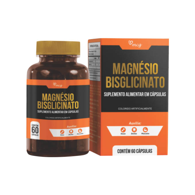 MAGNESIO BISGLICINATO 1000MG 60 CAPS CON