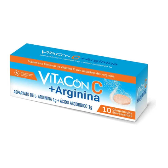 VITACON C + ARGININA MCG 1X1UN