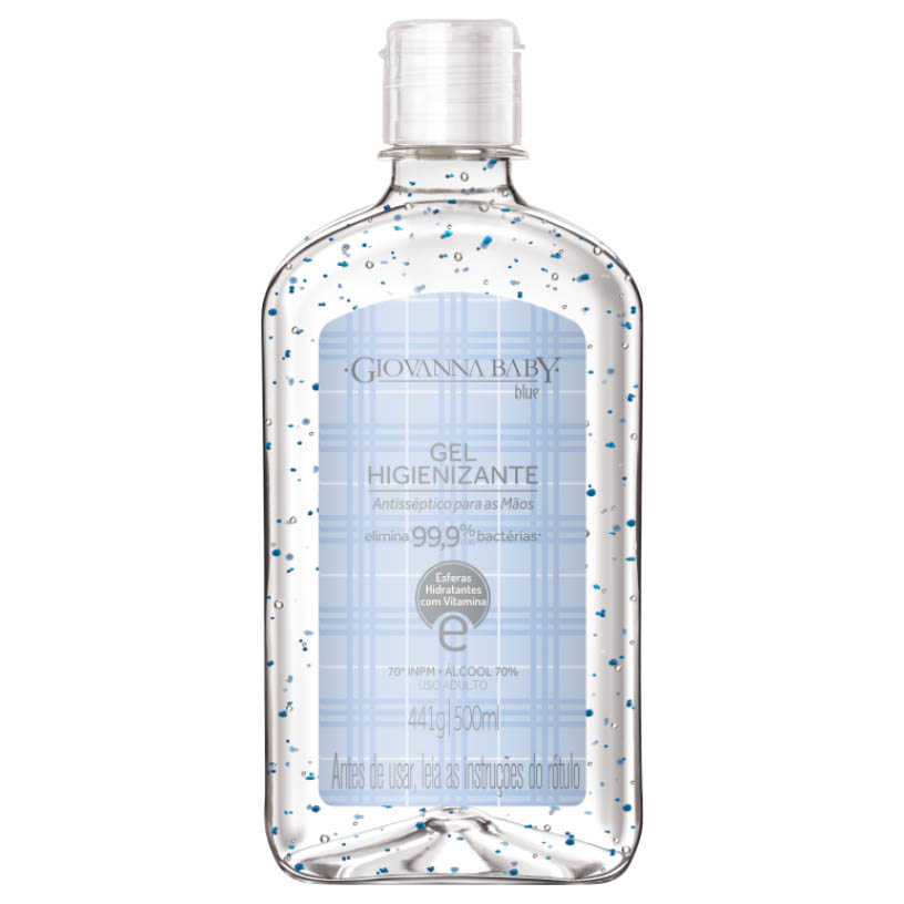 GEL HIGIENIZANTE BLUE 500ML 1X1UN