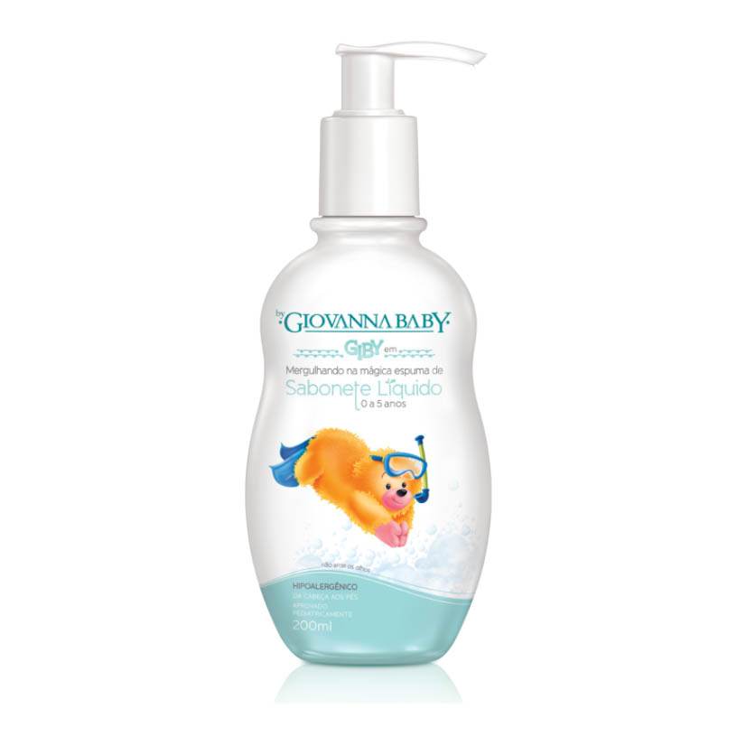SABONETE GIBY LIQUIDO 1X200ML