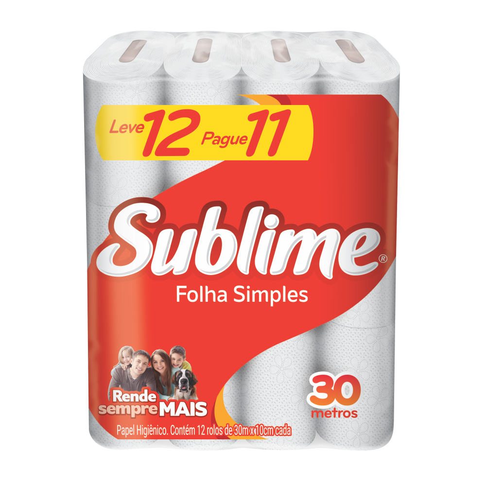 PAPEL HIG SUBLIME FS 12X30M NEUT L12P11