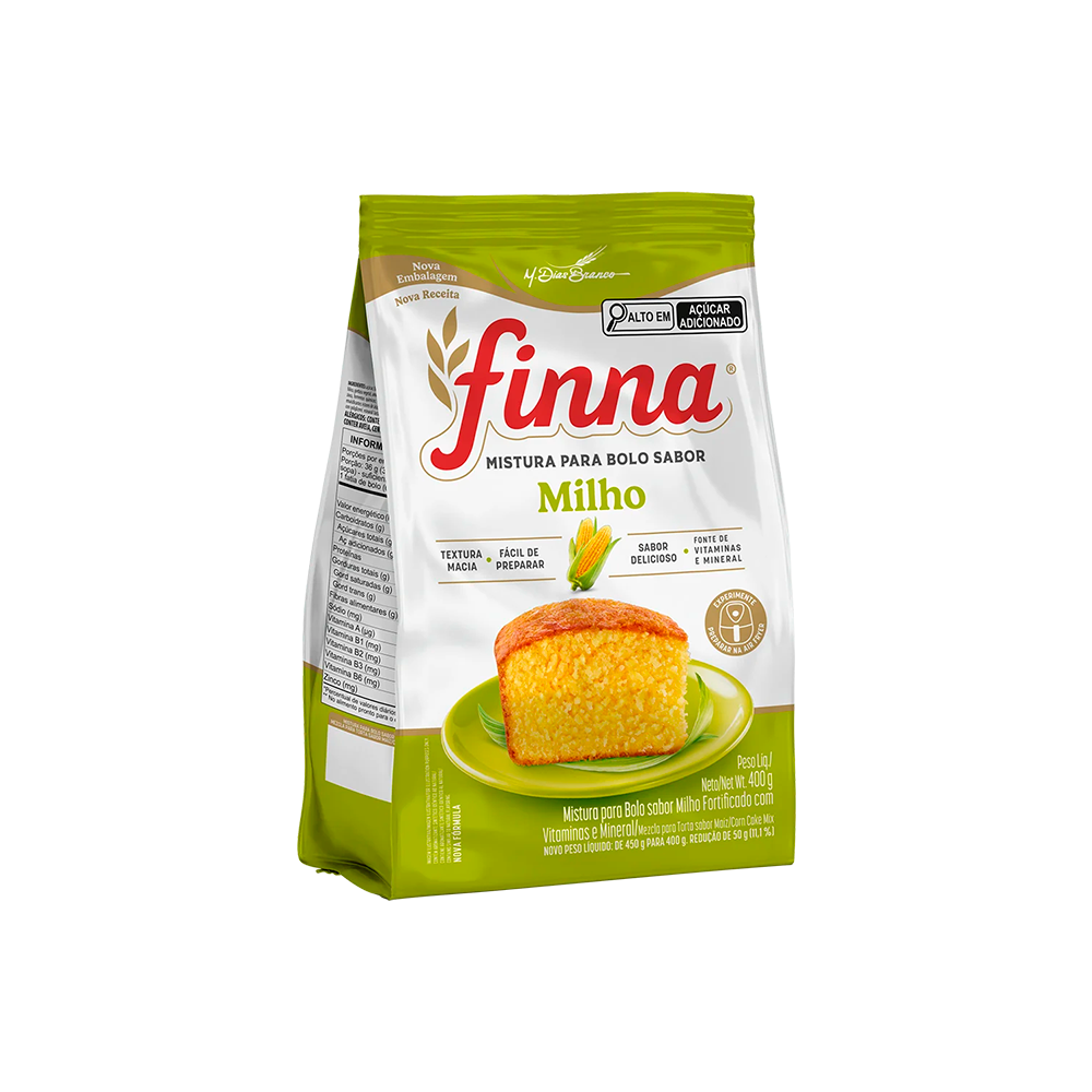 MIST  P  BOLO  FINNA MILHO  1X400G