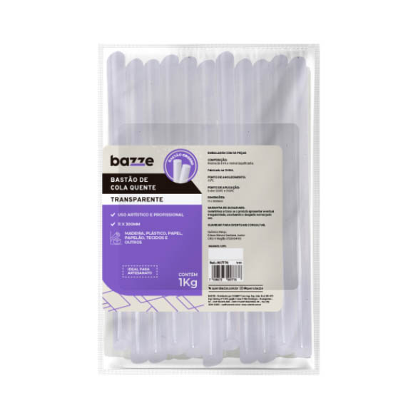 COLA QUENTE BASTAO GROSSA BAZZE 1X1KG