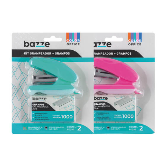 GRAMPEADOR MINI B5101 RS TURQ BAZZE 1X2U