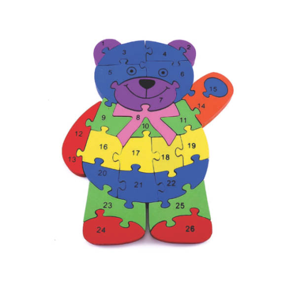 BRINQ QUEBRA CABECA MDF URSO VMP 1X26PC