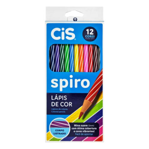 LAPIS DE COR SPIRO CIS 1X12UN