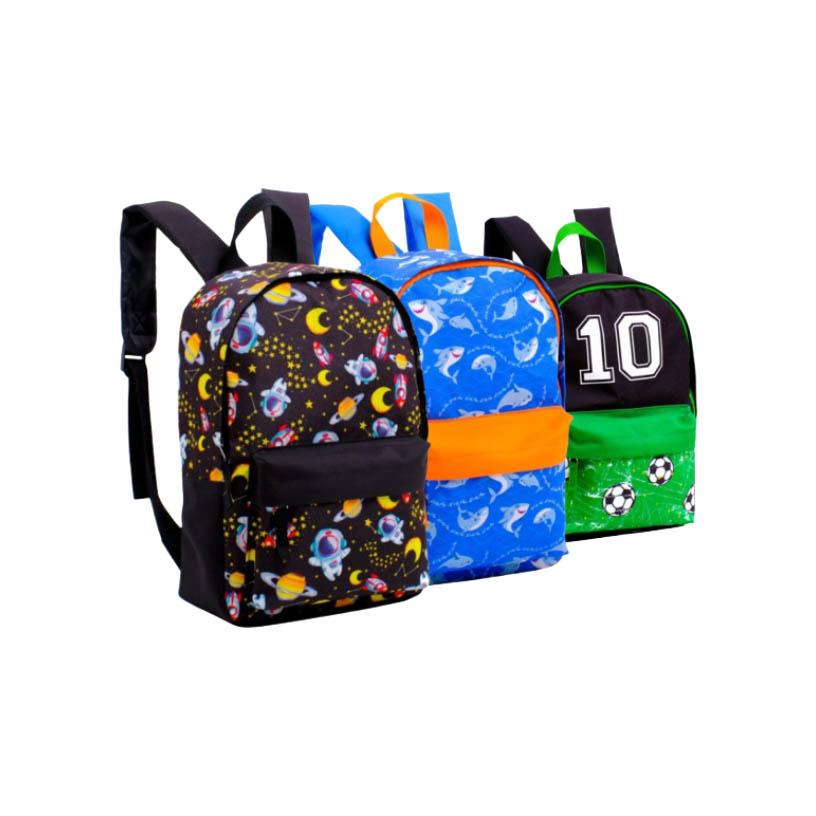 MOCHILA INFANTIL M FOR BABY MASC KIT 1UN