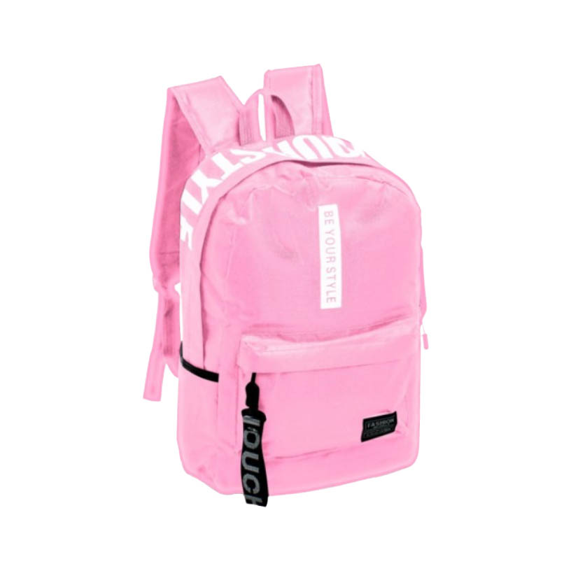 MOCHILA JUVENIL NEUTRO YOUNG PINK KIT 1U