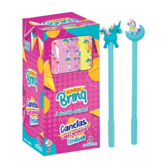 CANETA UNILUA SCHOOL BRIN 1X20UN
