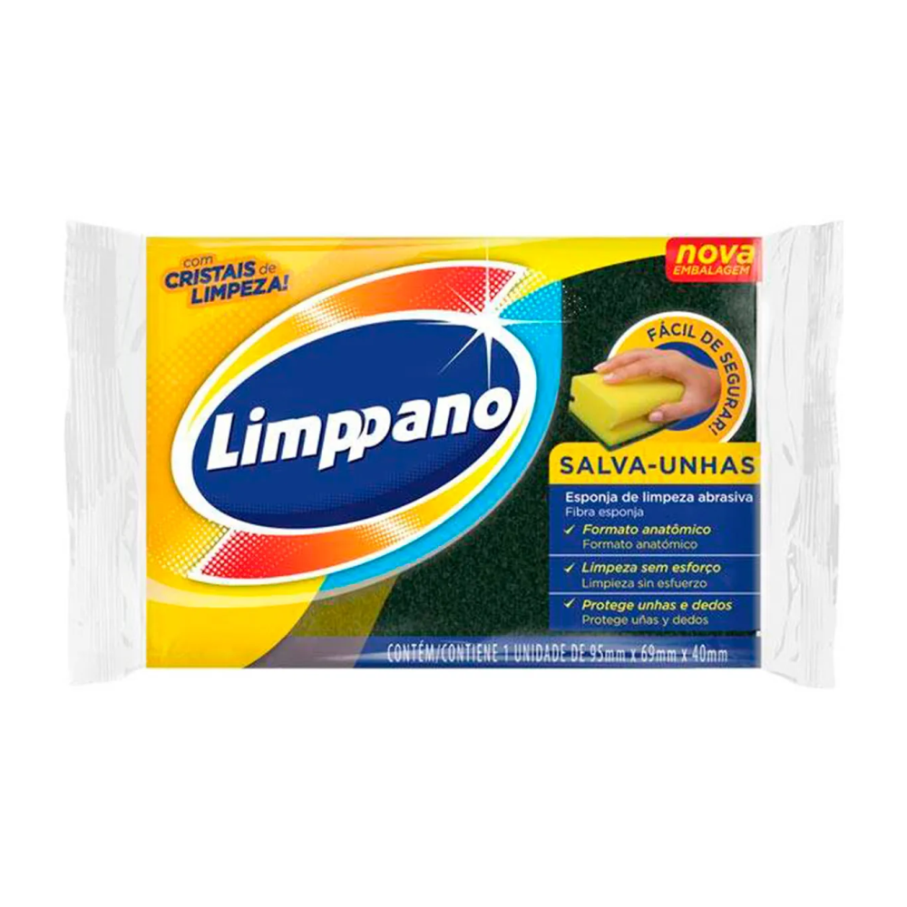 ESPONJA LIMPPANO SALVA UNHAS RET 1X1UN