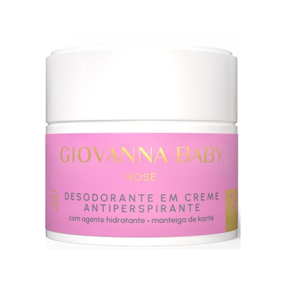 DESODORANTE EM CREME ROSE 55G GB