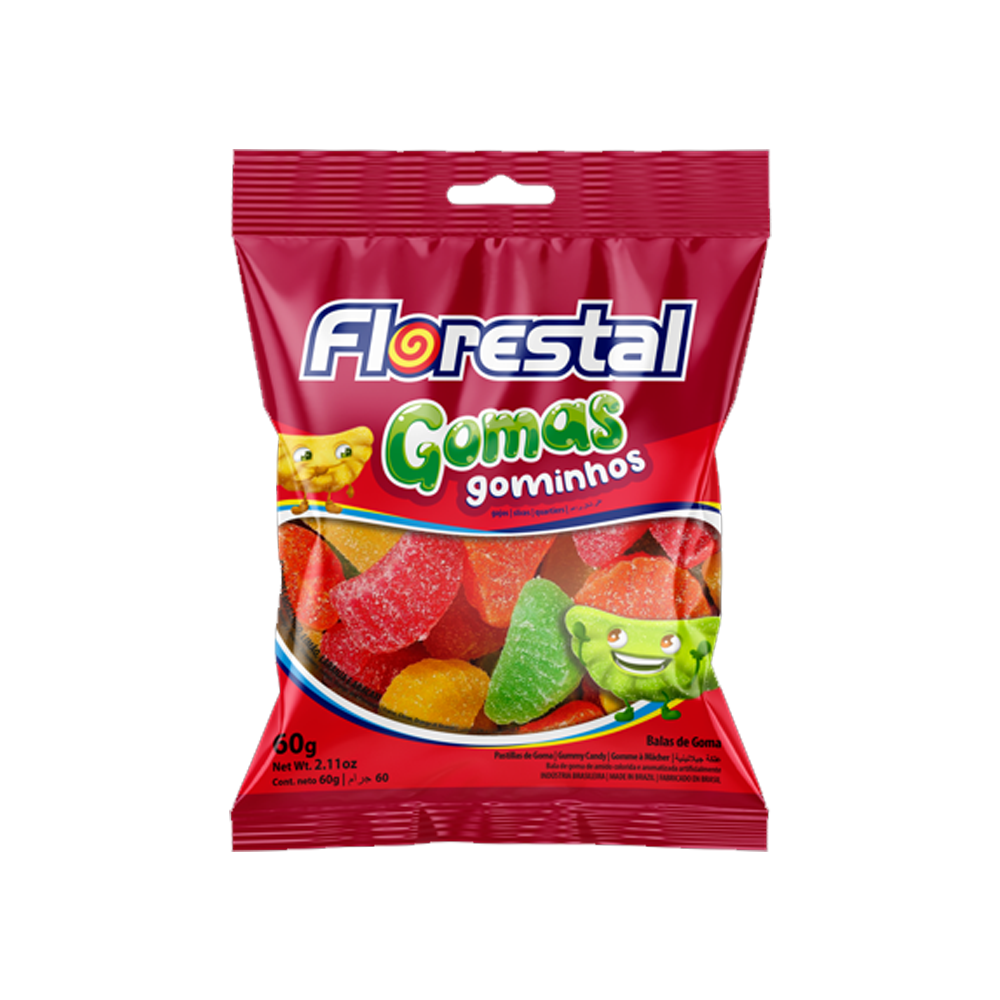 GOMETS GOMA GOMINHOS FLORESTAL 1X60G