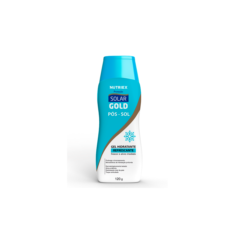 PROTECAO SOLAR GOLD GEL POS SOL 120G