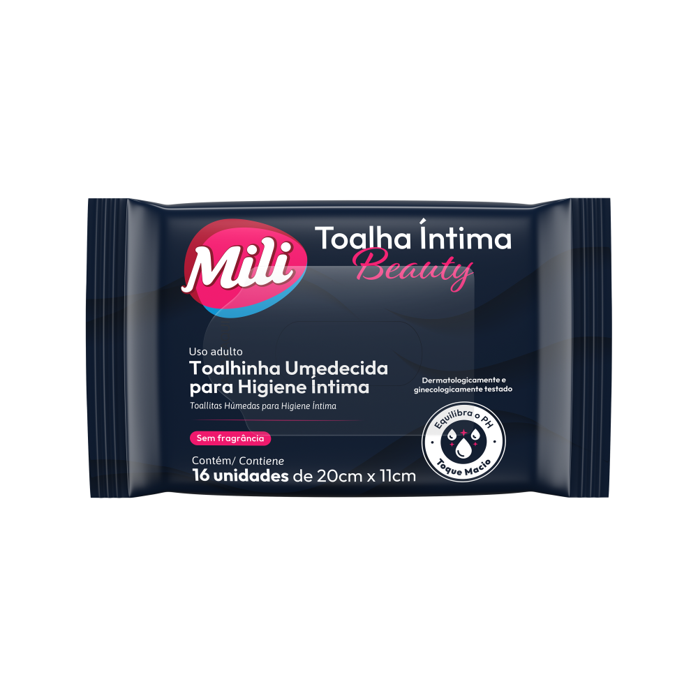 TOALHA UMED MILI HIG HINTIMA 1X16UN
