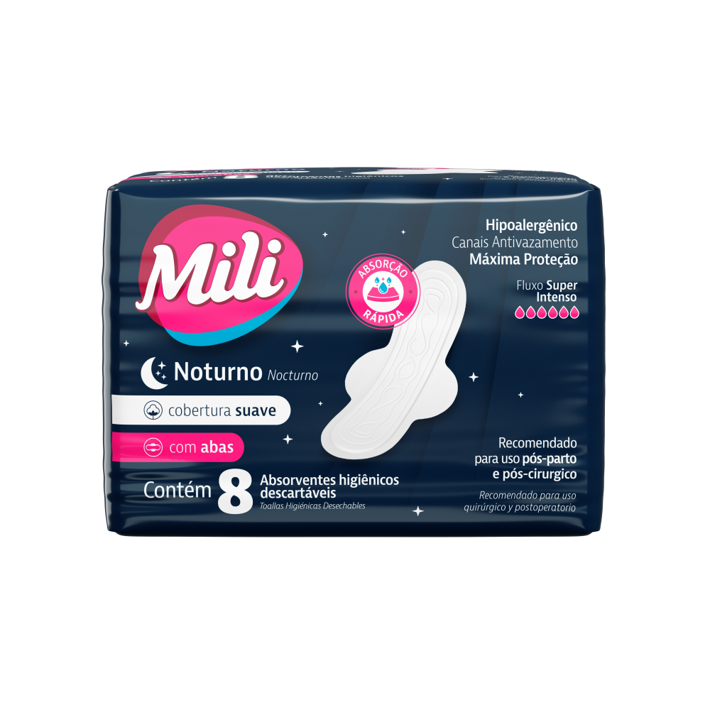ABS MILI NOTURNO SUAVE C ABAS 1X32UN