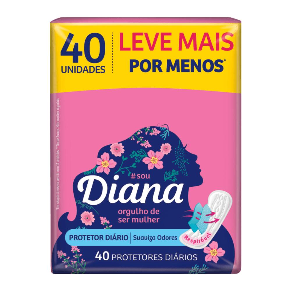 PROTETOR DIARIO DIANA 1X40UN