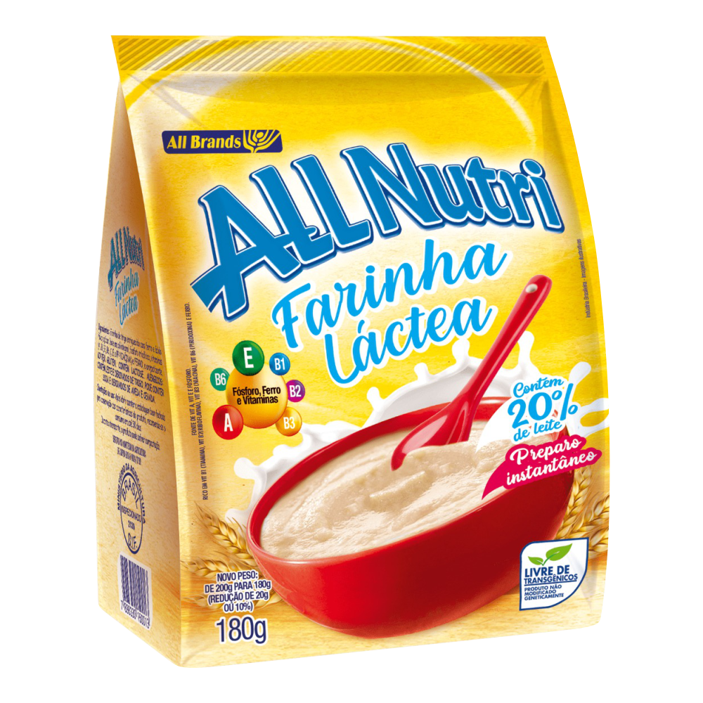 FARINHA LÁCTEA ALLNUTRI 1X160G