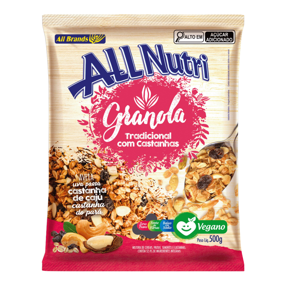GRANOLA ALLNUTRI TRAD C/CASTANHA 1X230G