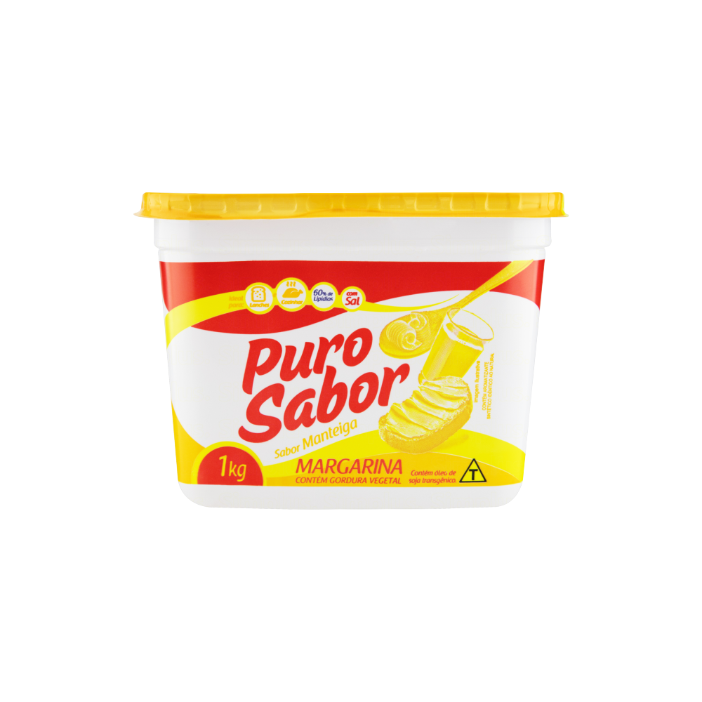 MARGARINA PURO SABOR C SAL 60% 1X1KG