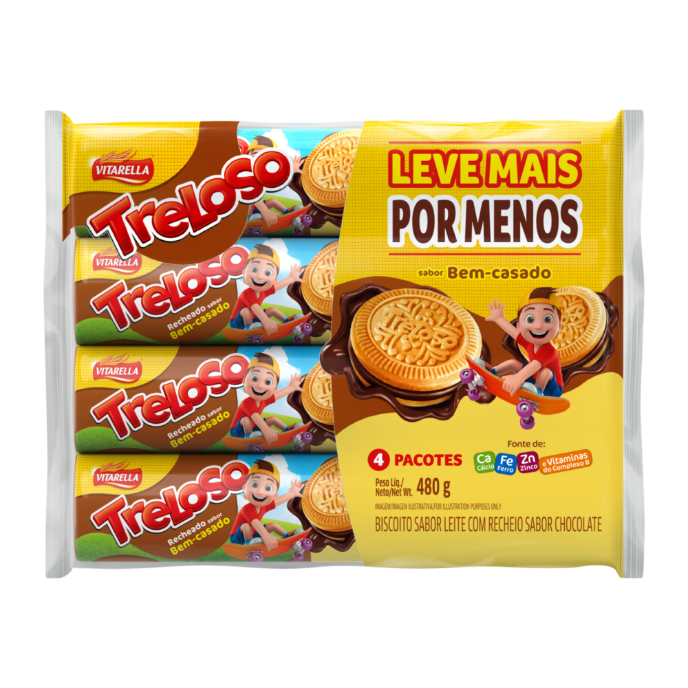 BISC RECH. TRELOSO BEM CASADO 1X480G