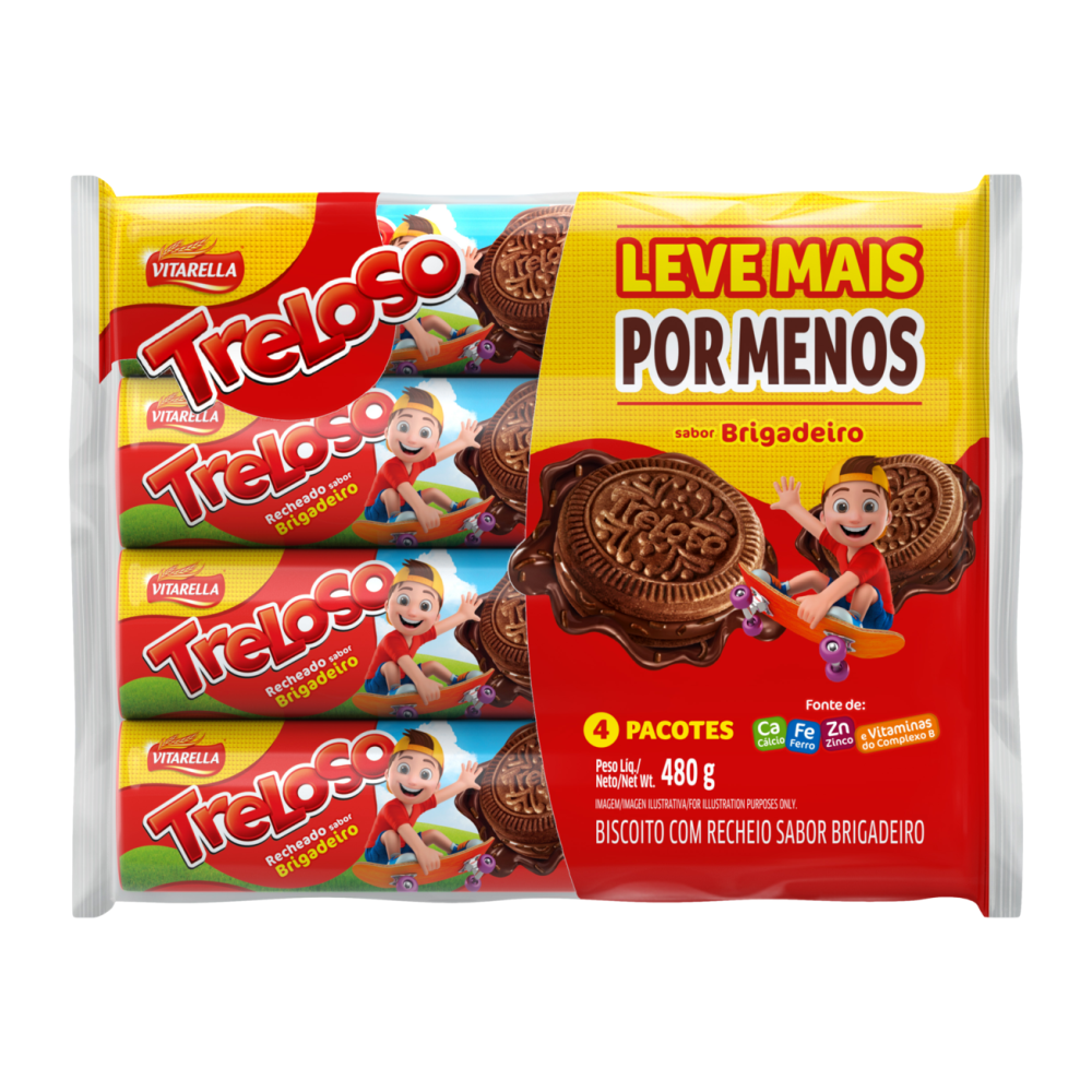 BISC RECH. TRELOSO BRIGADEIRO 1X480G