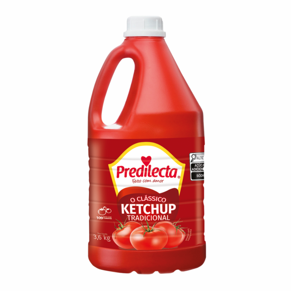 CATCHUP PREDILECTA TRAD PET 1X3,5KG