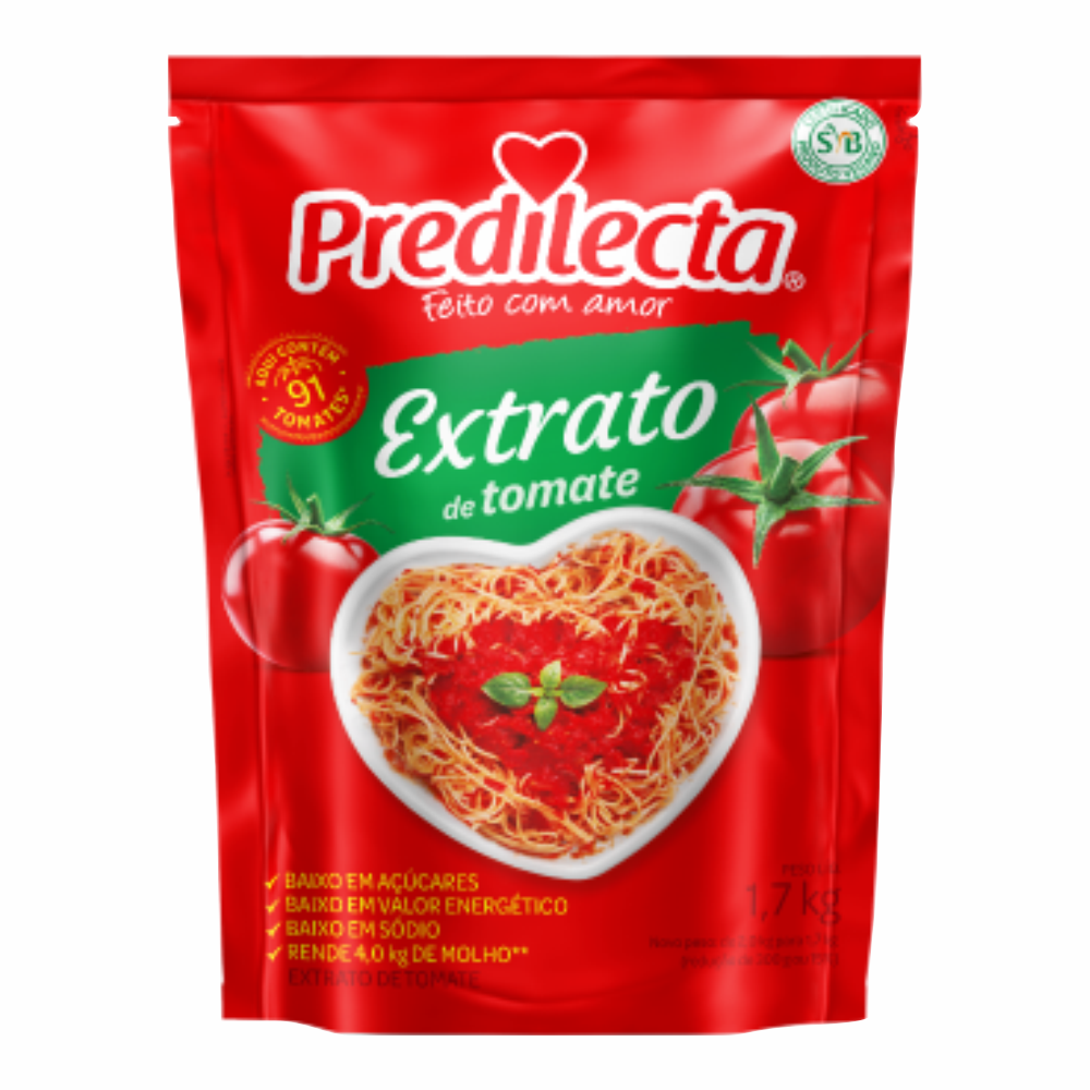 EXTRATO TOMATE PREDILECTA SH 1X1,7KG