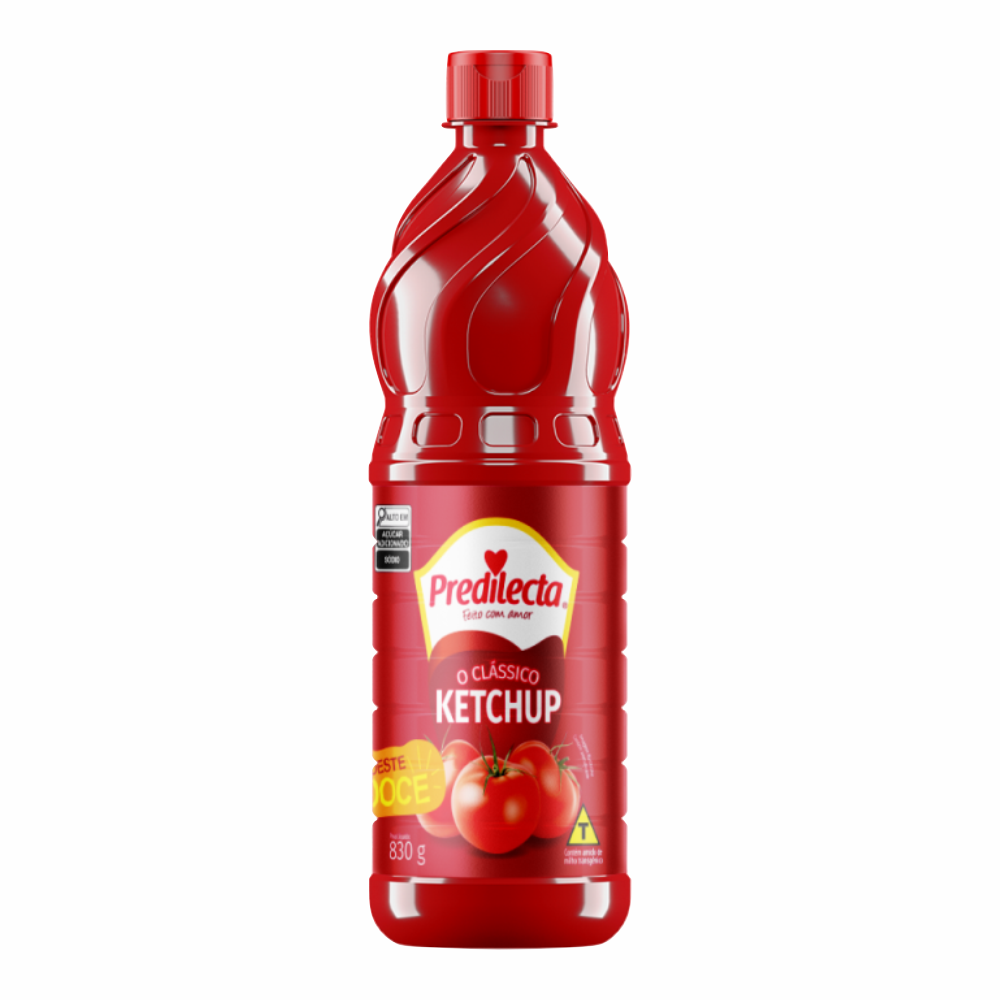 KETCHUP PREDILECTA PET 1X830G