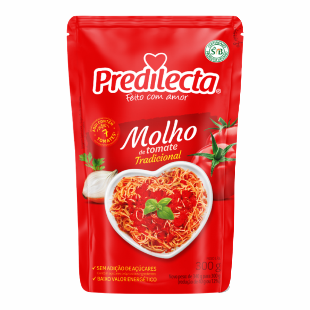 MOLHO PREDILECTA SH  REFOGADO 1X300G