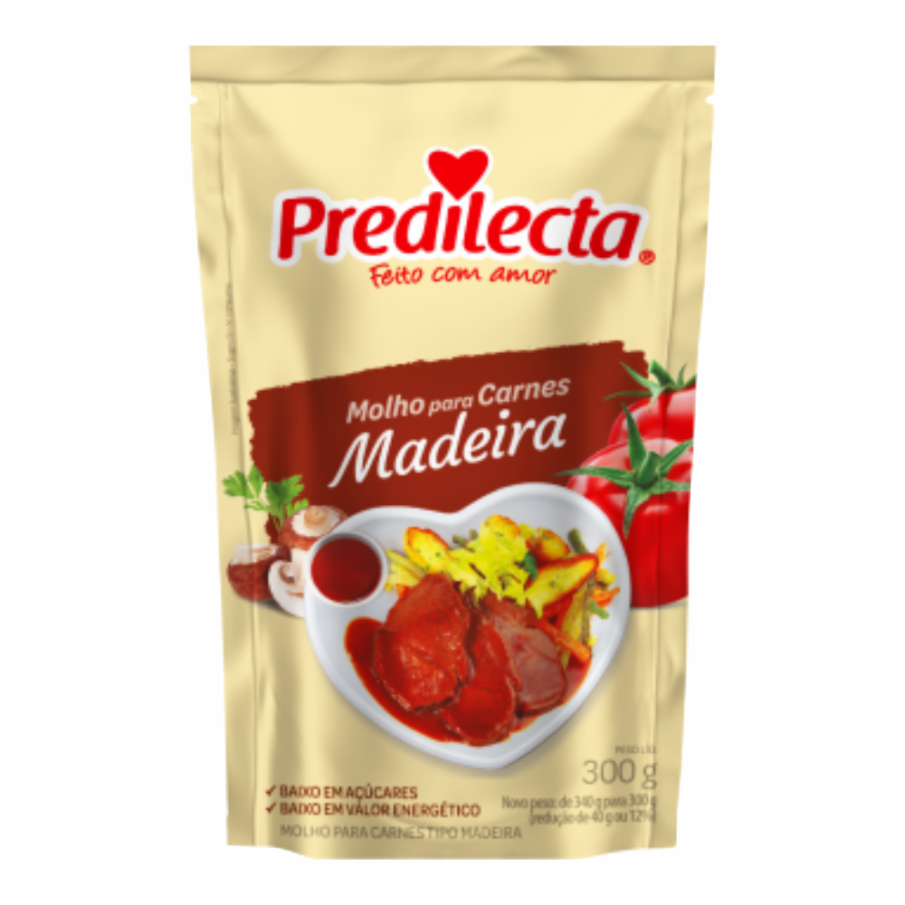 MOLHO PREDILECTA MADEIRA SH 1X300G
