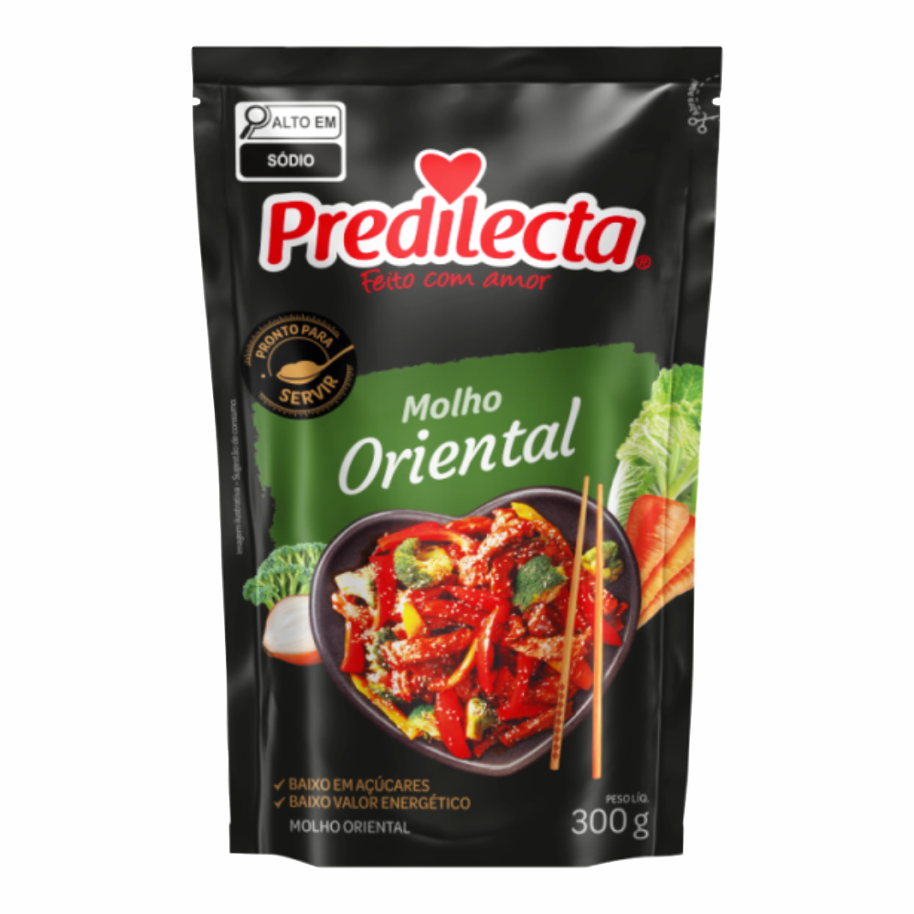 MOLHO PREDILECTA ORIENTAL SH 1X300G