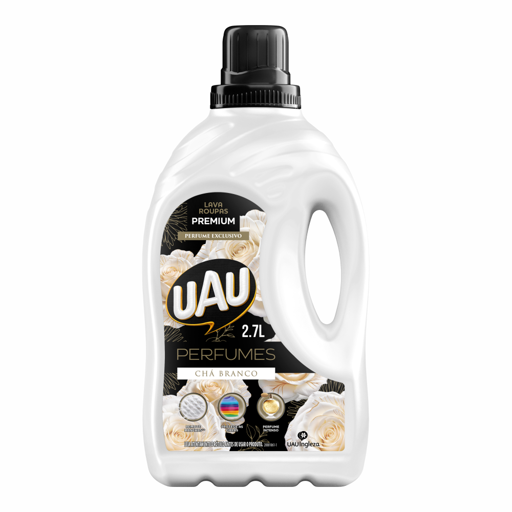 LAVA ROUPAS LIQ  UAU PERF CHA BR  1X2,7L