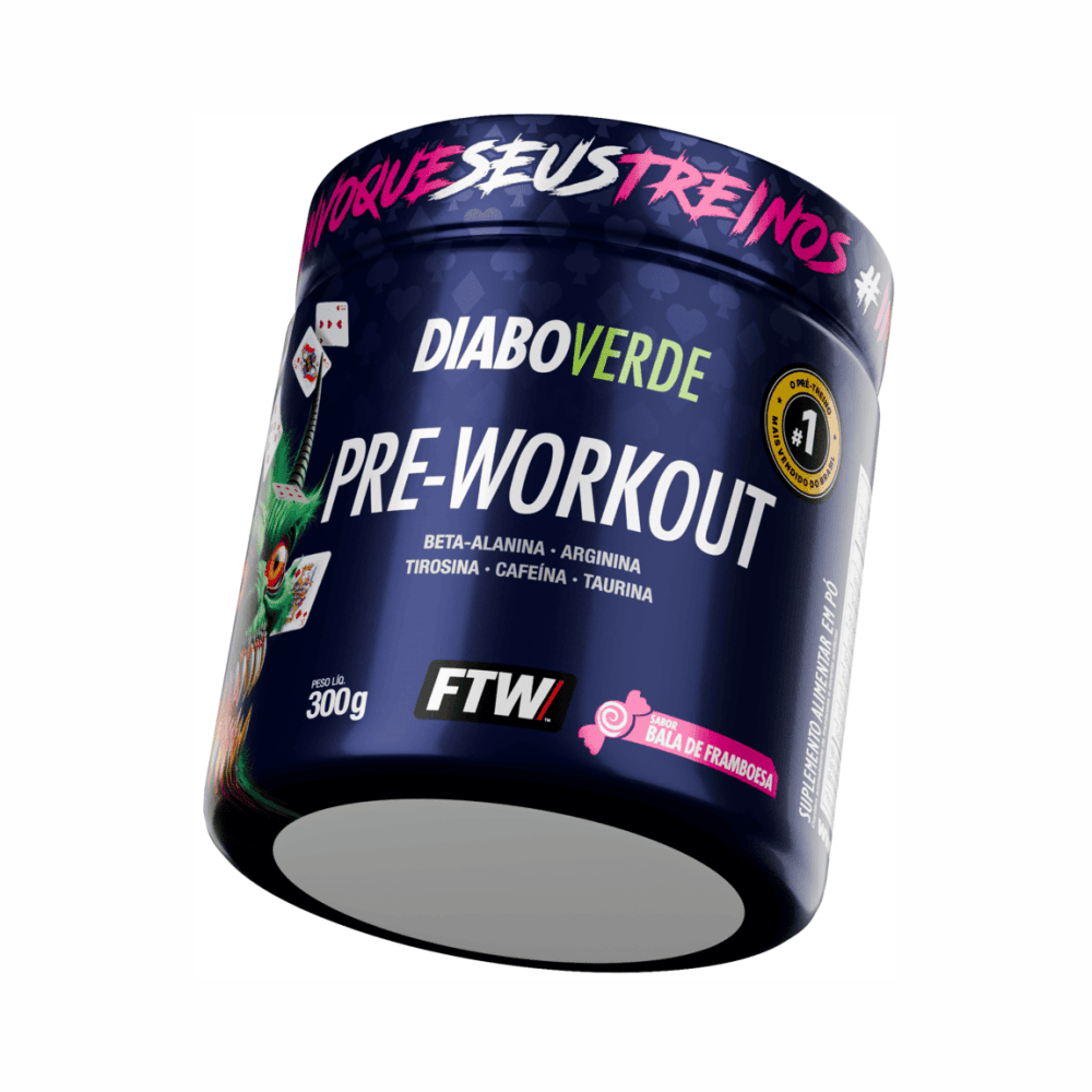 PRE WORKOUT DIABO VERDE BALA FRAM 1X300G