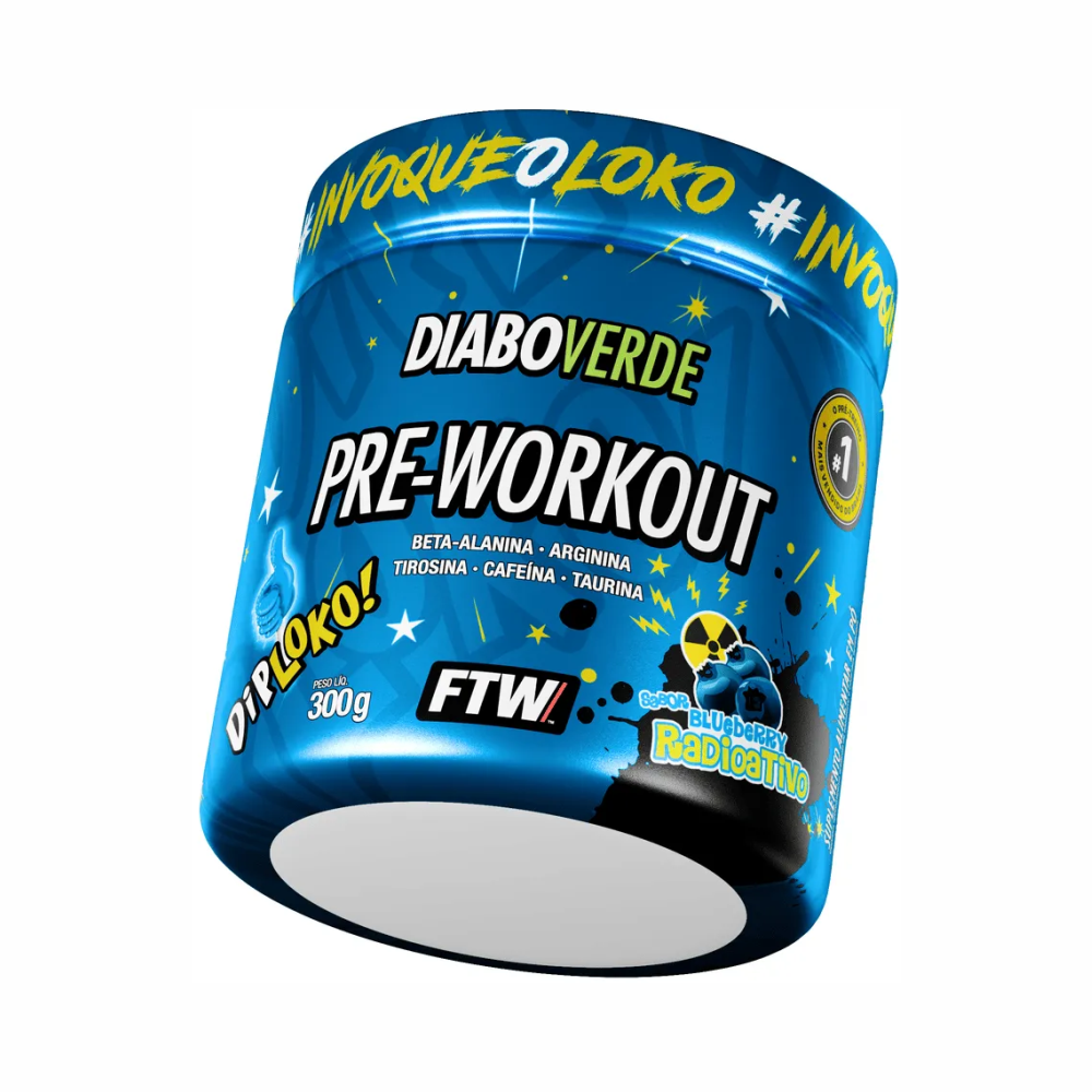 PRE WORKOUT DIPLOKO BLUEBERRY RAD 1X300G