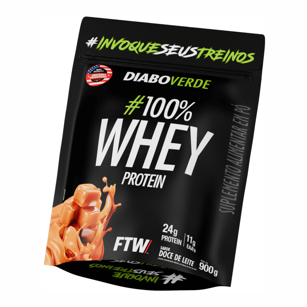 WHEY DIABO VERDE SH DOCE DE LEITE 1X900G