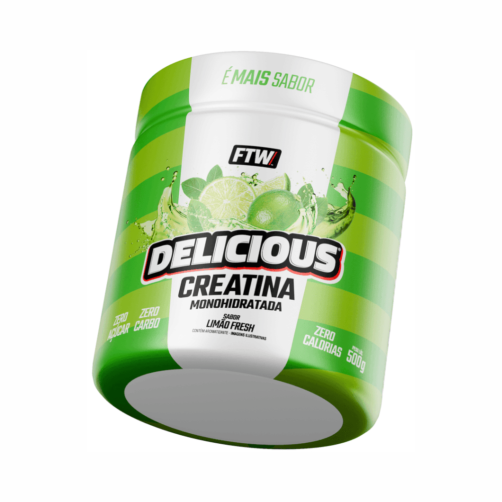 CREATINA DELICIOUS LIMAO 1X500G