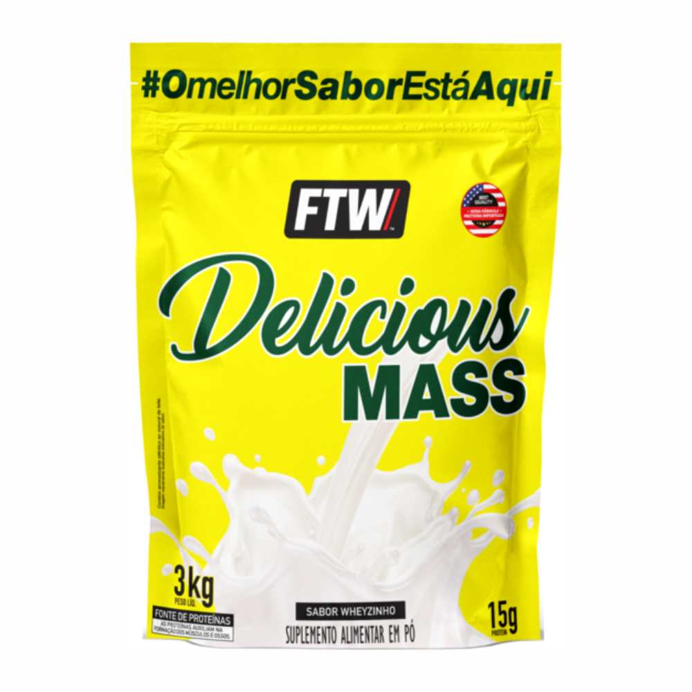 HIPERCALORICO DELICIOUS WHEYZINHO 1X3KG