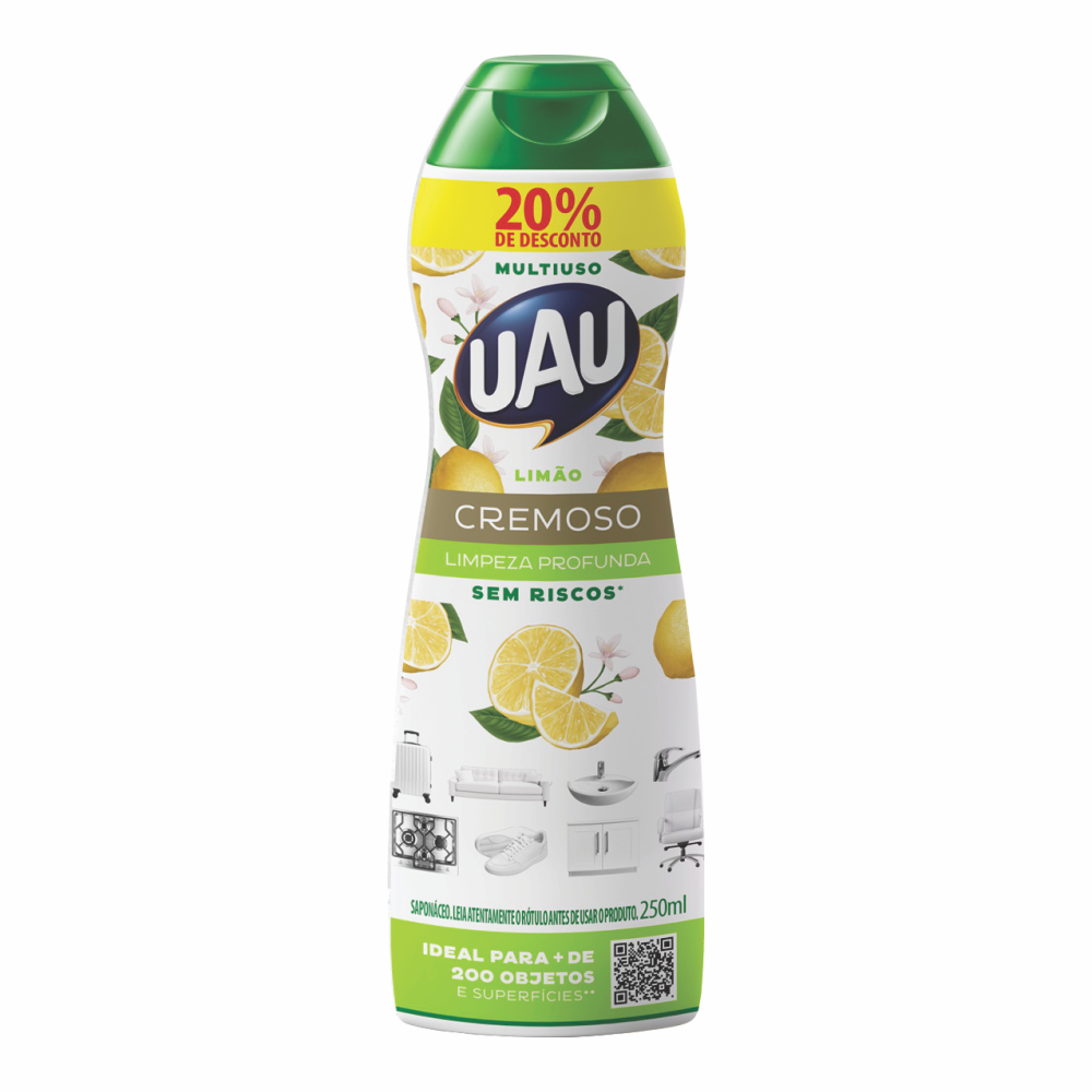 MULTIUSO UAU CREMOSO PRM20 LIMAO 1X250ML
