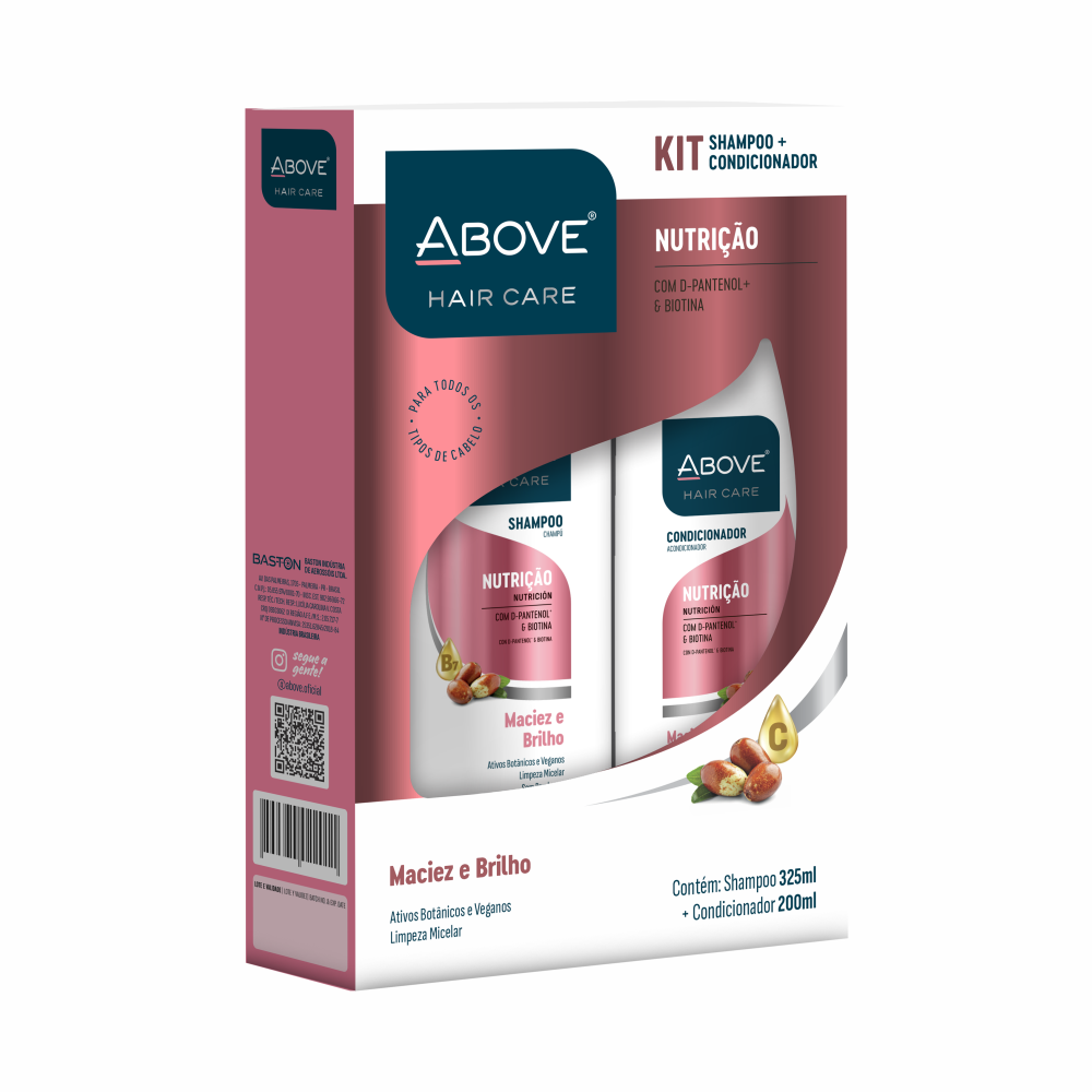 KIT SHAMPOO+COND.ABOVE NUTRICAO 1X2UN