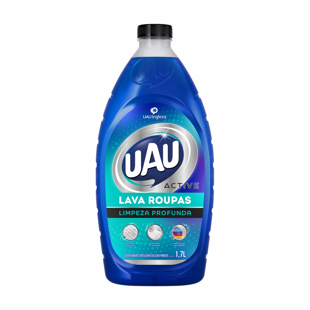 LAVA ROUPAS  LIQ UAU ACTIVE 1X1,7L